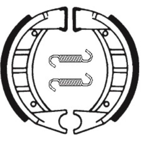 Zapatas de freno Tecnium BA191 - motoscamaralweb.com