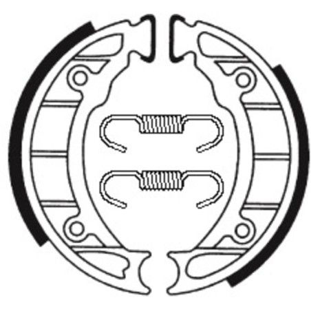 Zapatas de freno Tecnium BA196 - motoscamaralweb.com