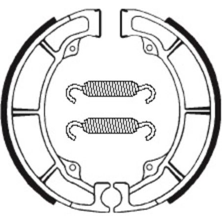 Zapatas de freno Tecnium BA110 - motoscamaralweb.com