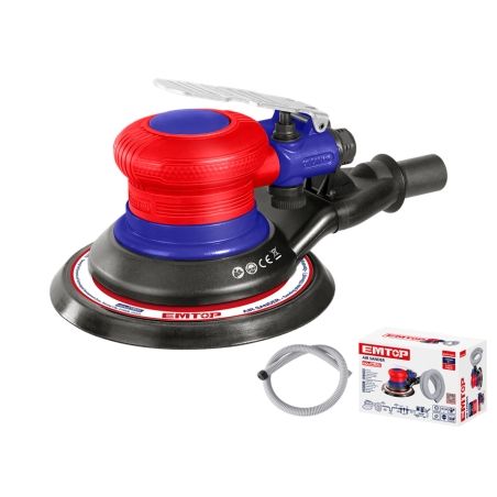 LIJADORA NEUMATICA 6.2 BAR 150MM PARA COMPRESOR EMTOP - motoscamaralweb.com