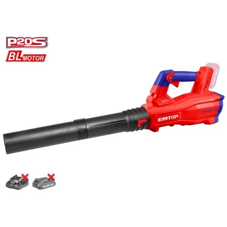 SOPLADOR BATERIA 20V EMTOP - P20S BRUSHLESS (NO INCLUYE BATERIA NI CARGADOR) - motoscamaralweb.com