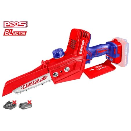 SIERRA 6 BATERIA 20V BRUSHLESS EMTOP - P20S (BATERIA Y CARGADOR NO INCLUIDOS) - motoscamaralweb.com