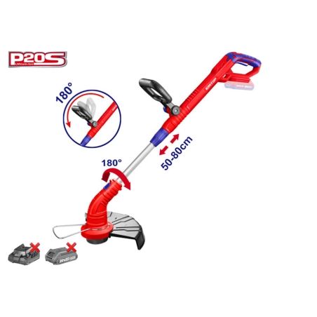 RECORTABORDES BATERIA 20V EMTOP - P20S (NO INCLUYE BATERIA NI CARGADOR) - motoscamaralweb.com