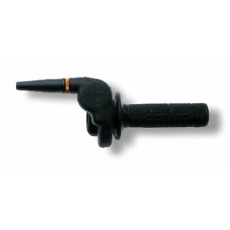 Acelerador DOMINO HR para 2T con goma protectora y puños - motoscamaralweb.com