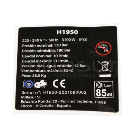 PEGATINA DATOS TECNICOS H1950 (37) - motoscamaralweb.com