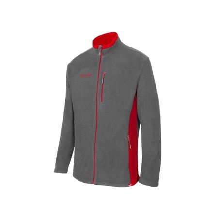 POLAR GRIS Y ROJO ANOVA - TALLA XXL - motoscamaralweb.com