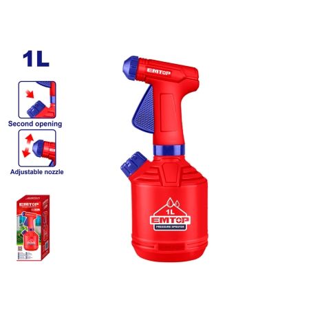 PULVERIZADOR MANUAL 1L EMTOP - motoscamaralweb.com