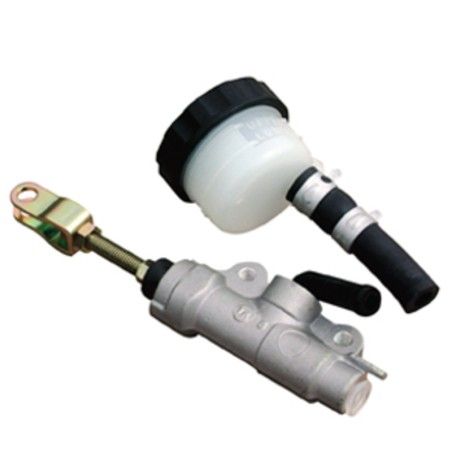 Bomba de freno trasera NISSIN Ø 12.7mm / 49mm - Plata- motoscamaralweb