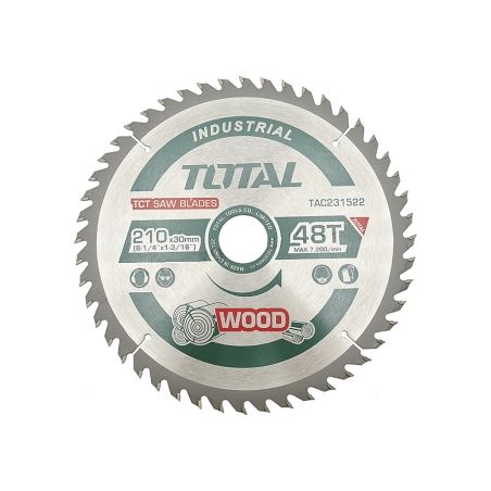 DISCO CORTE 48 DIENTES MADERA INGLETADORA 210MM - motoscamaralweb.com