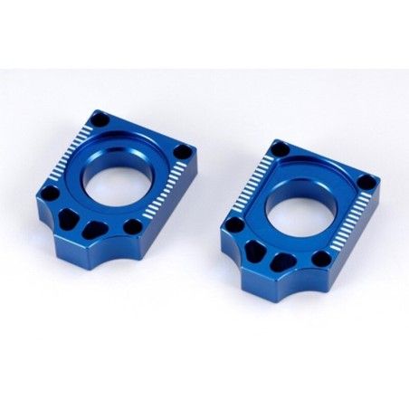 Tensores de eje trasero Yamaha azul V PARTS - motoscamaralweb.com