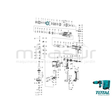 ARO SOPORTE TRINQUETES CABEZAL TH215002 ( 6) - motoscamaralweb.com