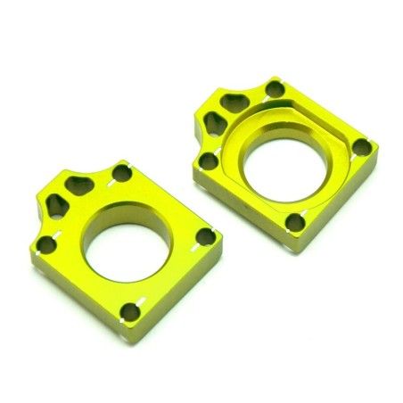 Tensores de eje trasero Suzuki amarillo V PARTS - motoscamaralweb.com