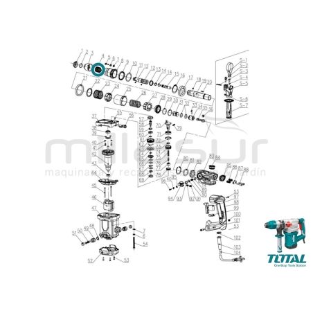 MUELLE PORTABROCAS TH115326 - motoscamaralweb.com