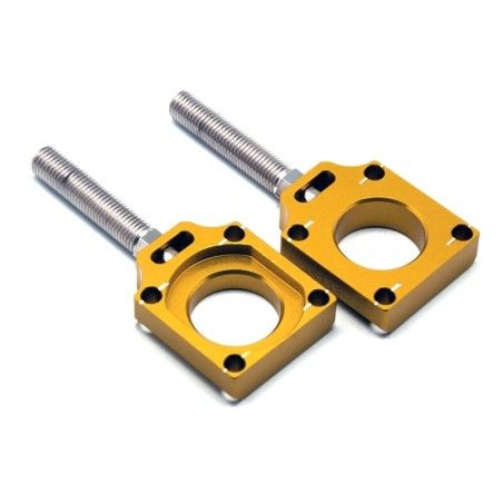 Tensores de eje trasero Suzuki amarillo V PARTS - motoscamaralweb.com