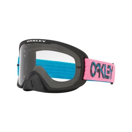 Gafas OAKLEY O-Frame 2.0 Pro MX Heritage - 2 Stroke Blue Pink Lente transparente - motoscamaralweb.com