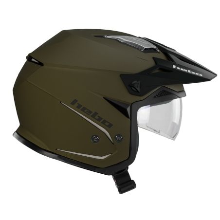 Casco Trial HTR-P01 V6 MONO DUO MATE | HTR | Motos Camaral