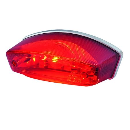 Piloto trasero HIGHSIDER smart MONSTER universal con luz de matrícula - motoscamaralweb.com