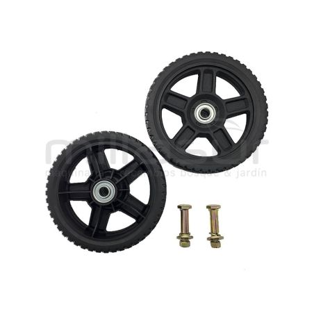 JUEGO DE RUEDAS CORTACESPED 7 - 178mm UNIVERSAL (12.7 MM) - motoscamaralweb.com