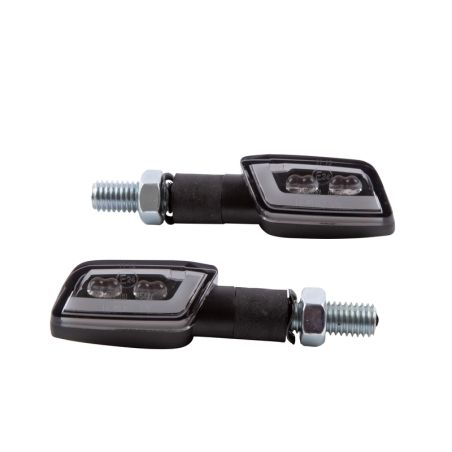 Piloto trasero/intermitente LED HIGHSIDER smart Formula-TS 3in1 - cristal ahumado - homologado E - Pareja - motoscamaralweb.com