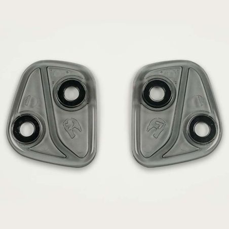 Kit de placas visera ARAI (TOUR-X4). Ahumado - motoscamaralweb.com