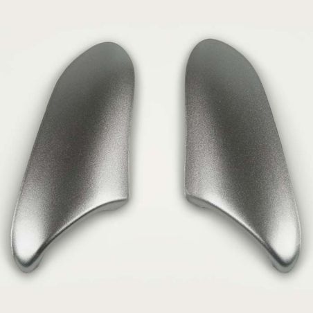 Ventilación lateral ARAI (UG DUCT SIDE COWL VENT-1). ALUMINIUM Plata (Modelos: VIPER/VX-3) - motoscamaralweb.com