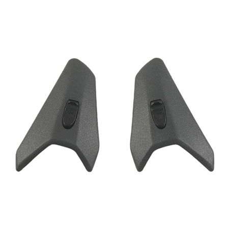 Ventilación frontal ARAI (TDF DUCT-3). METALLIC Gris Mate - motoscamaralweb.com