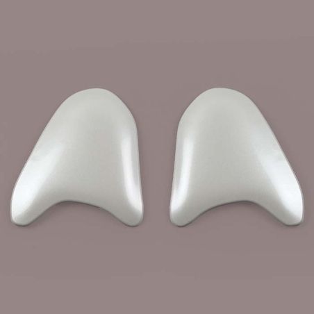 Cubiertas laterales ARAI (Sistema SuperAdSis MZ). IQ Blanco Perla (Modelos: SZ-RAM-X/RAM-4) - motoscamaralweb.com