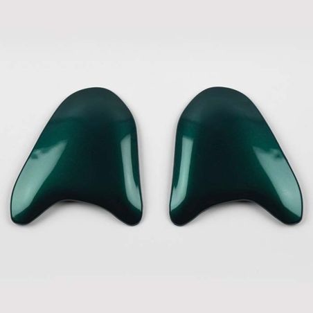 Cubiertas laterales ARAI (Sistema SuperAdSis MZ). METALLIC Verde (Modelos: SZ-RAM-X) - motoscamaralweb.com