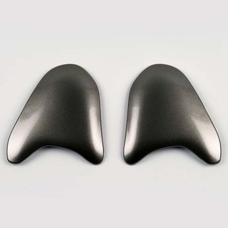 Cubiertas laterales ARAI (Sistema SuperAdSis MZ LRS). LEON Gris (Modelos: X-TEND/RAM) - motoscamaralweb.com