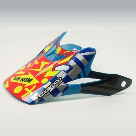 Visera ARAI (MX-V). BARCIA-2 Réplica - motoscamaralweb.com