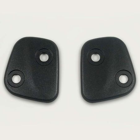 Kit de placas visera ARAI (TOUR-X4). METALLIC Negro Mate - motoscamaralweb.com