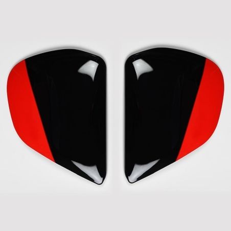 Cubiertas laterales ARAI STATEMENT Negro (Compatible sistema VAS-V) - motoscamaralweb.com