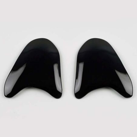 Cubiertas Laterales ARAI (Sistema SuperAdSis MZ LRS). Negro (Modelos: X-TEND/RAM/SZ-RAM-X/SZ-RAM-4) - motoscamaralweb.com