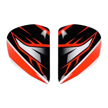 Cubiertas laterales ARAI Rojo (Compatible sistema VAS-V) - motoscamaralweb.com