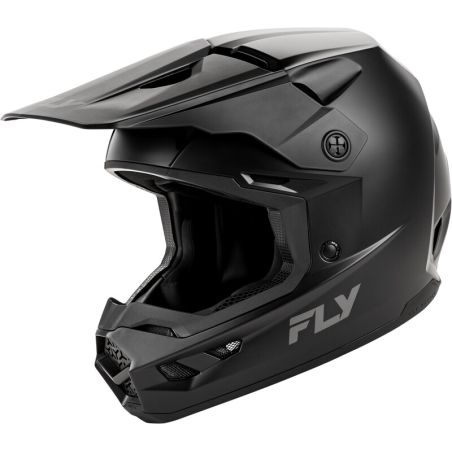 Casco FLY RACING Kinetic Solid - Negro mate - motoscamaralweb.com