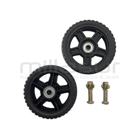 JUEGO DE RUEDAS CORTACESPED 6 - 152mm UNIVERSAL (12.7 MM) - motoscamaralweb.com