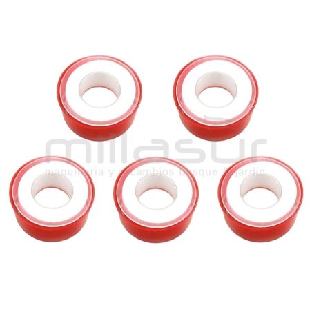 ( PACK 5 UDS ) CINTA DE TEFLON. SELLADO FLEXIBLE (20M) - motoscamaralweb.com