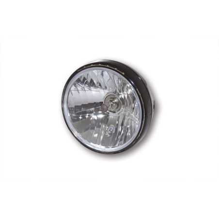 Faro delantero HIGHSIDER smart Reno 2 - 7 inch - negro - 1 pieza - motoscamaralweb.com