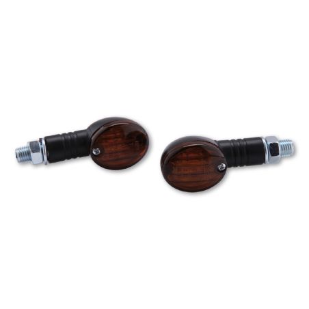 Intermitente HIGHSIDER smart Micro-Flash Mini - cristal ahumado - homologado E - Pareja - motoscamaralweb.com