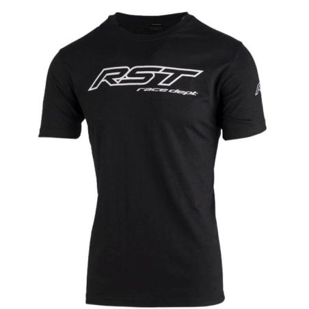 Camiseta Hombre RST Race Dept Logo - Negro - motoscamaralweb.com