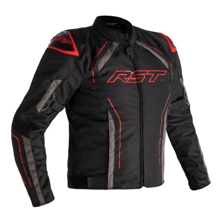 Chaqueta (Textil) RST S-1 Negro/Gris/Rojo. 56 EU/Talla XL - motoscamaralweb.com