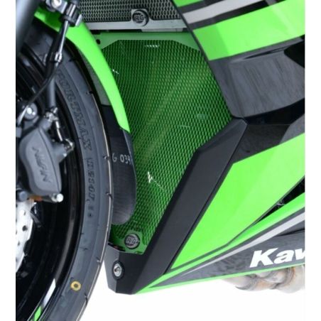 R&amp;amp;G Racing Aluminium Headpipe grille - Kawasaki - motoscamaralweb.com
