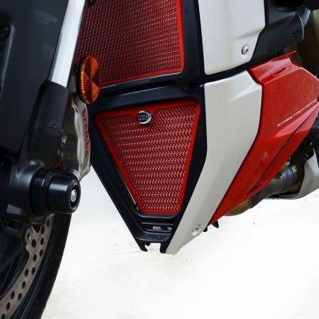 R&amp;amp;G RACING Oil Cooler Guard - Ducati Streetfighter V4 - motoscamaralweb.com