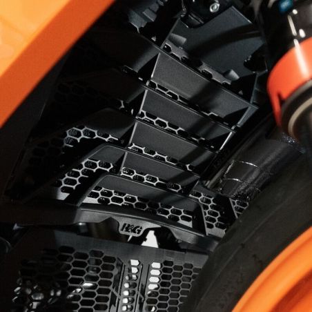 Protector de radiador R&amp;amp;G RACING Pro - negro - motoscamaralweb.com