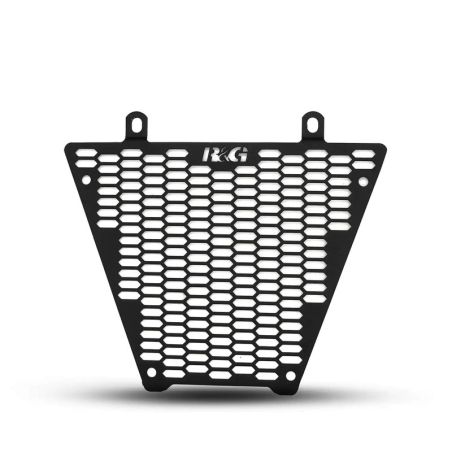Protector de radiador de aceite R&amp;amp;G RACING Pro aluminio - Negro - motoscamaralweb.com