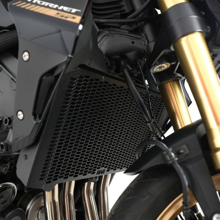 Protector de radiador R&amp;amp;G RACING Pro - negro - motoscamaralweb.com