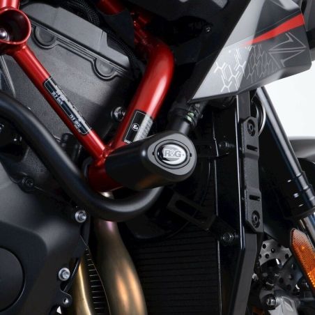 Protectores de carenado R&amp;amp;G RACING Aero - negro - motoscamaralweb.com