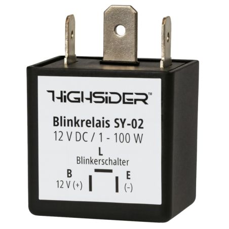 Relé para intermitentes LED HIGHSIDER smart SY-02 - motoscamaralweb.com