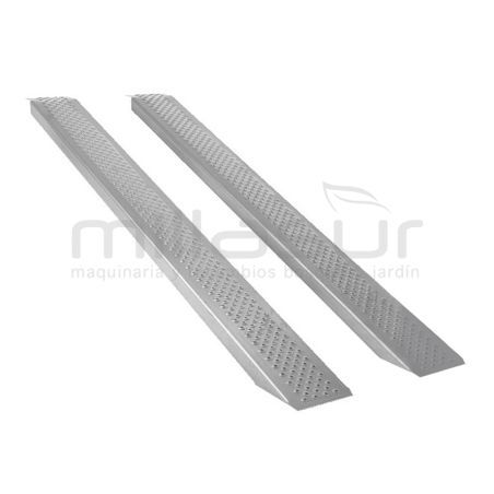 RAMPAS ALUMINIO RECTAS 2000 X 260 ( HASTA 1000 KGS./JUEGO) - motoscamaralweb.com