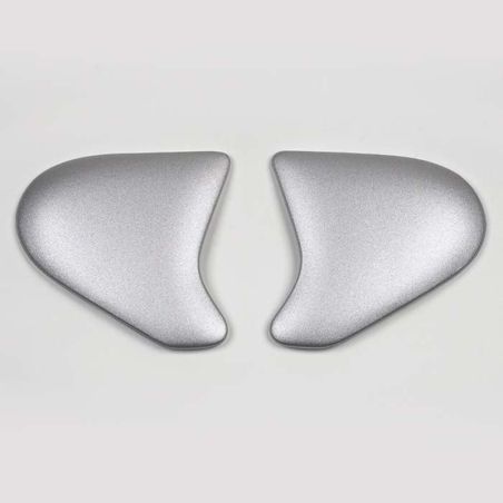 Cubiertas laterales ARAI (Sistema SuperAdSis ZF). Plata Mate (Modelos: SZ-F) - motoscamaralweb.com